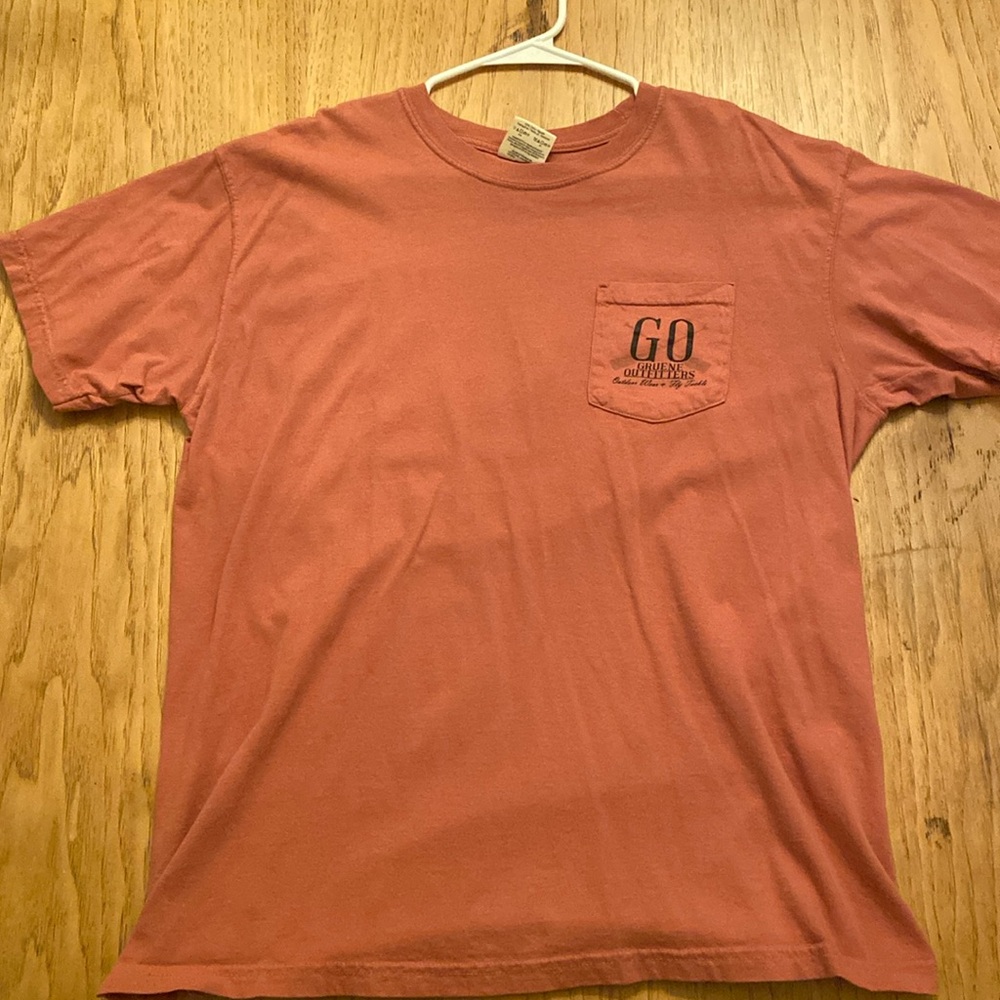 Comfort Colors Short Sleeve Pocket Tee in Dusty Salmon Gruene Outfitters